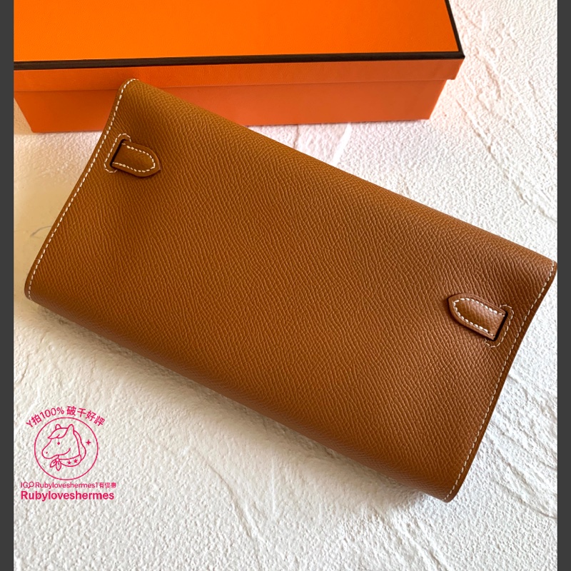 Rubyloveshermes愛馬仕kelly to go金棕銀釦釦woc肩斜背包hermes-4