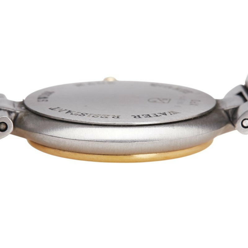 登喜路千禧石英腕錶，白色錶盤，不鏽鋼錶殼，女款-5