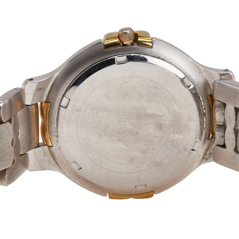 登喜路女士石英錶，銀色錶盤，不鏽鋼鍍層-3