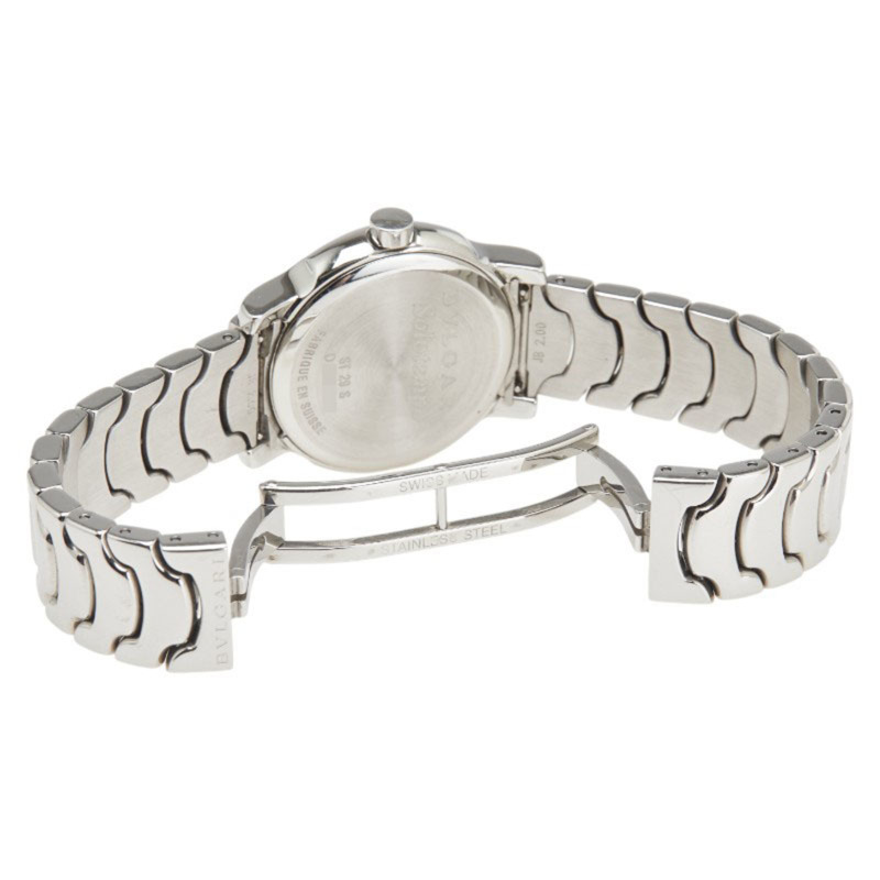 寶格麗 Solotempo ST29S 石英腕錶，白色錶盤，不鏽鋼錶殼，女士款-2