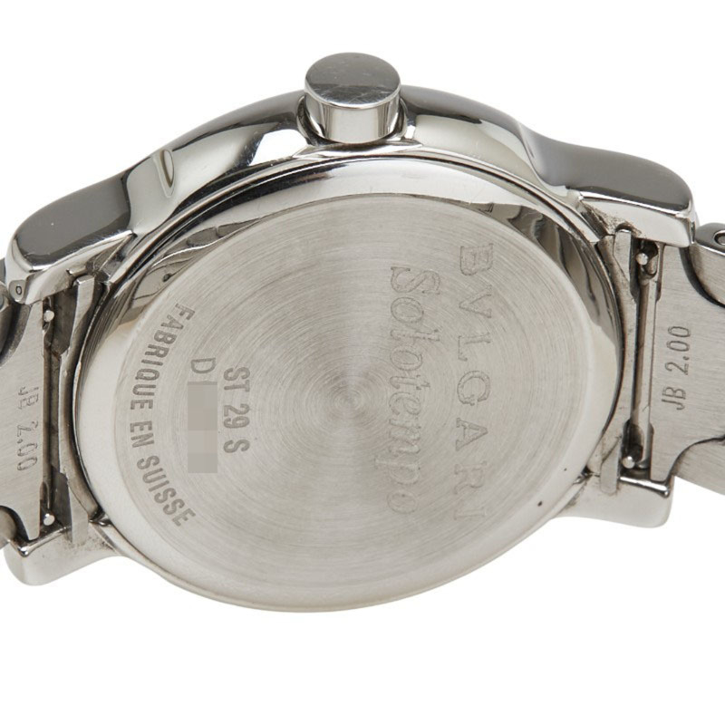 寶格麗 Solotempo ST29S 石英腕錶，白色錶盤，不鏽鋼錶殼，女士款-3