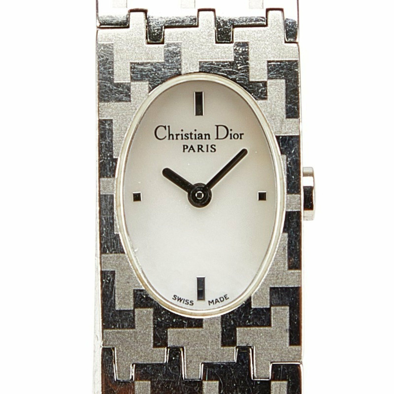 Dior Miss Shell Dial Watch D70-100 石英不鏽鋼女錶-0
