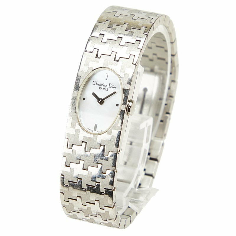 Dior Miss Shell Dial Watch D70-100 石英不鏽鋼女錶-1
