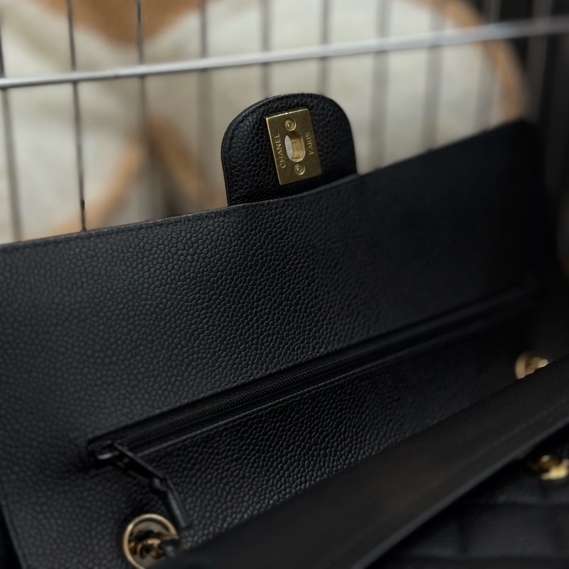 (閒置品)Chanel coco25 黑金荔枝 ✨最新晶片款-7