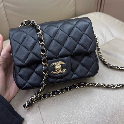 Chanel classic flap 方胖子30开有卡 98新左右 菱格纹饱满