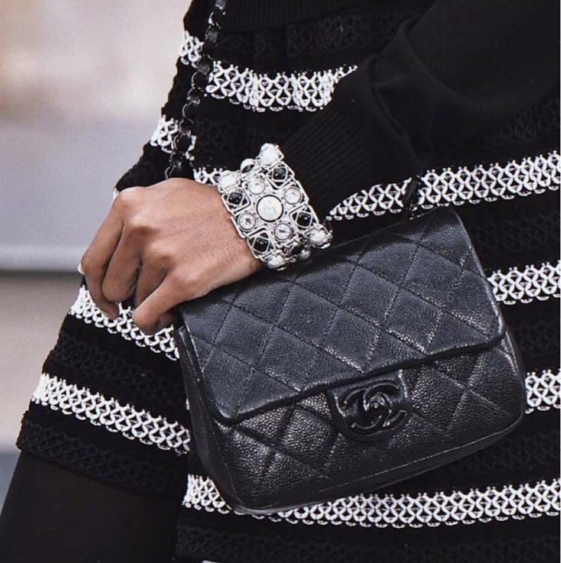 99新全配❤️ 香奈兒 #soblack #荔枝皮 #方胖子 #CF 17公分-1