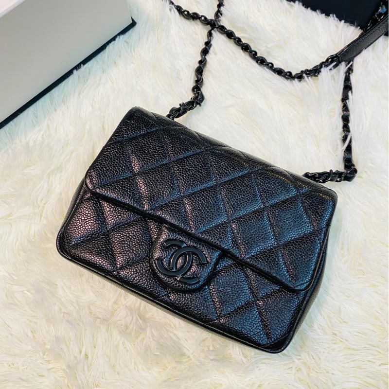 99新全配❤️ 香奈兒 #soblack #荔枝皮 #方胖子 #CF 17公分-2