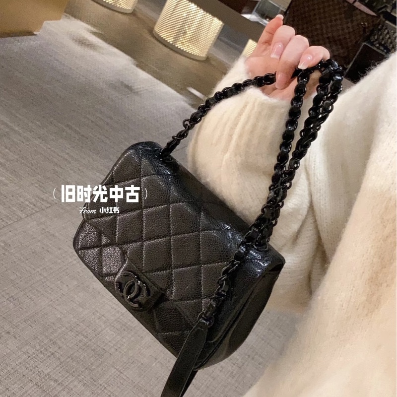 99新全配❤️ 香奈兒 #soblack #荔枝皮 #方胖子 #CF 17公分-5