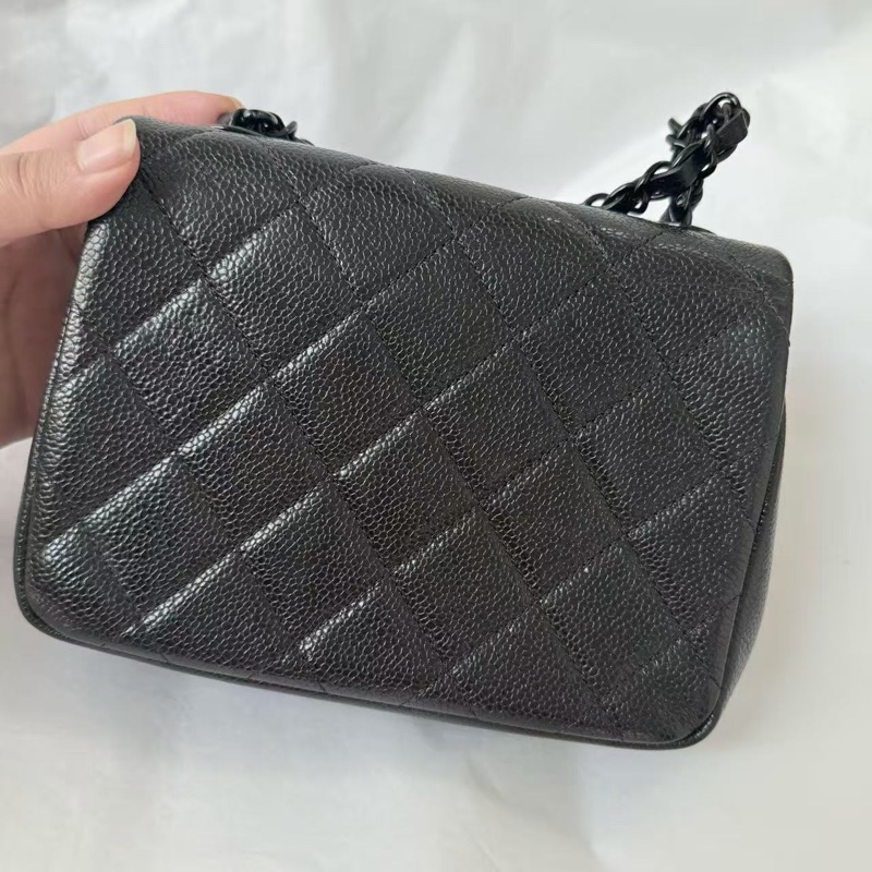99新全配❤️ 香奈兒 #soblack #荔枝皮 #方胖子 #CF 17公分-11