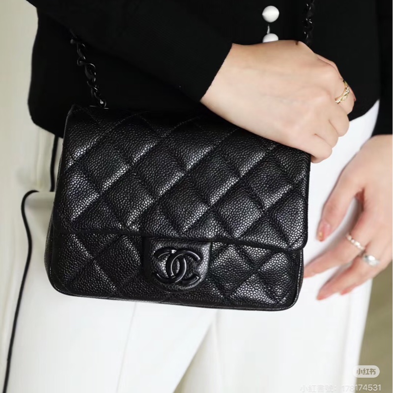 全配🈶購證❤️ 香奈兒 #soblack #荔枝皮 #方胖子 #CF 17公分-3
