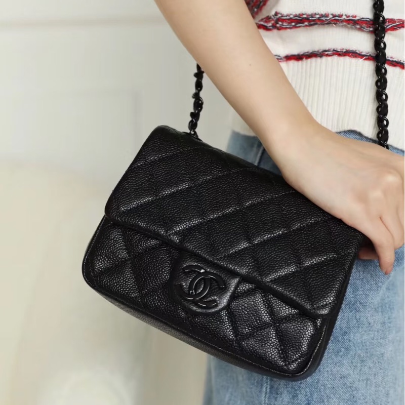 全配🈶購證❤️ 香奈兒 #soblack #荔枝皮 #方胖子 #CF 17公分-4