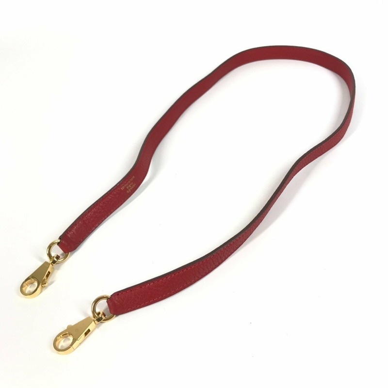 愛馬仕 Bolide 35 兩用肩背包/手提包，Taurillon Clemence 皮革，女士款，胭脂紅-1