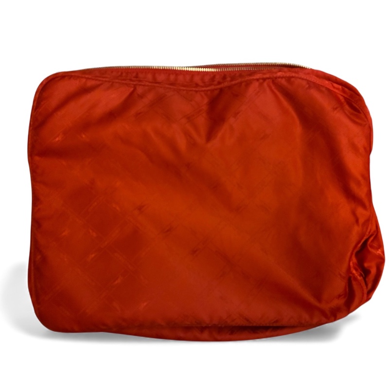 🛍️【Longchamp 橘紅真皮公事包/電腦包】型號1212888313 | 經典停產款 | 法國牛皮 | 底部擴充 | 贈毛球 | 附購證-16