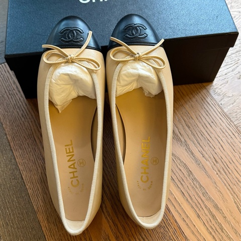 Chanel 經典芭蕾舞鞋37號