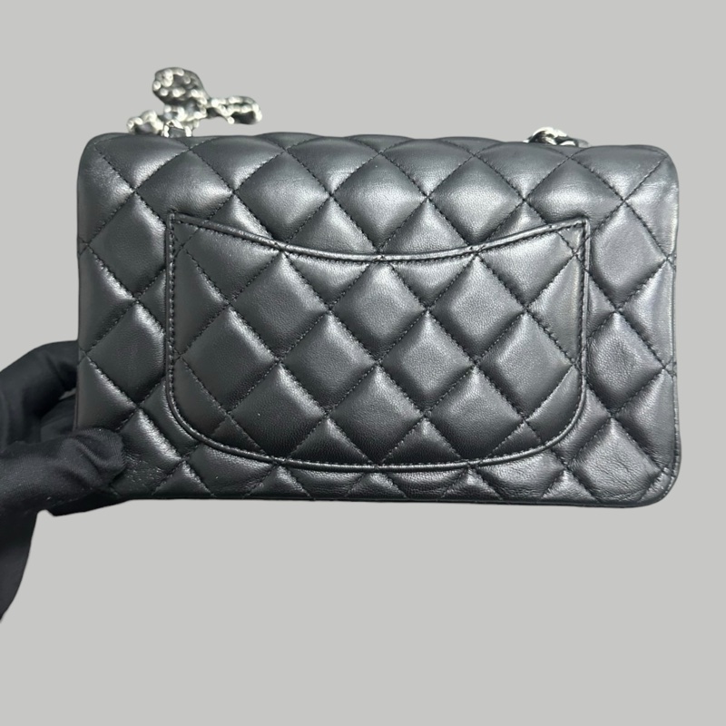 Chanel Lambskin 20cm 羊皮大mini-1