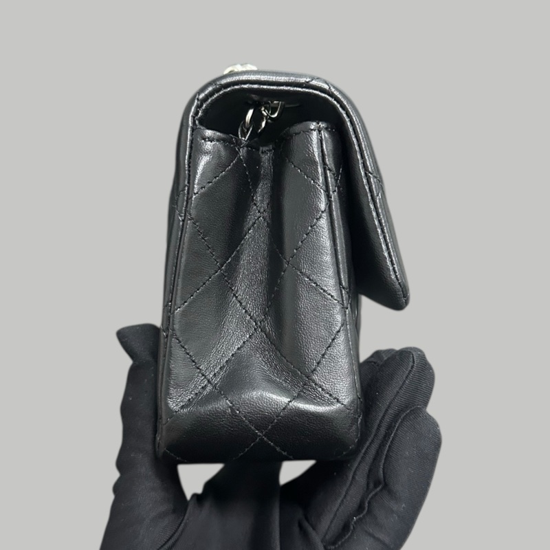 Chanel Lambskin 20cm 羊皮大mini-2