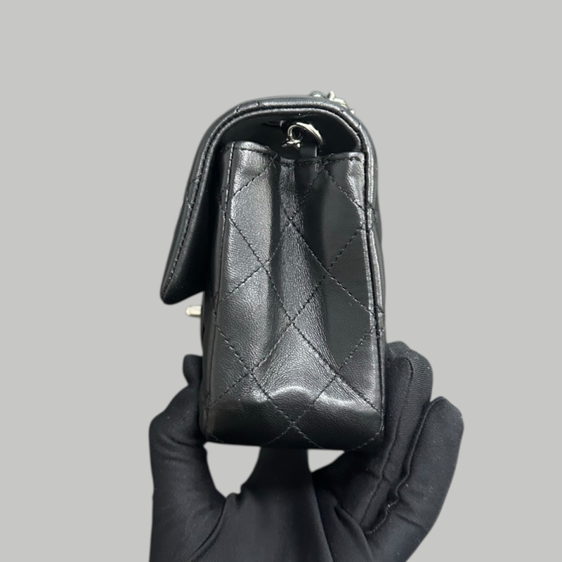 Chanel Lambskin 20cm 羊皮大mini-3