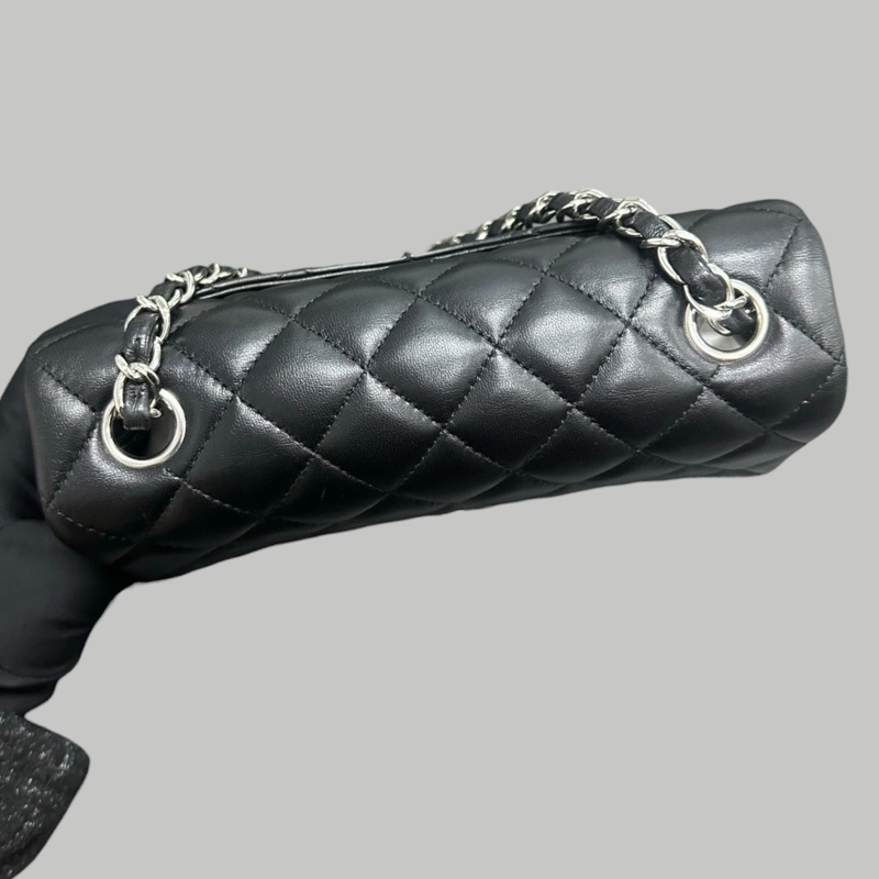 Chanel Lambskin 20cm 羊皮大mini-6