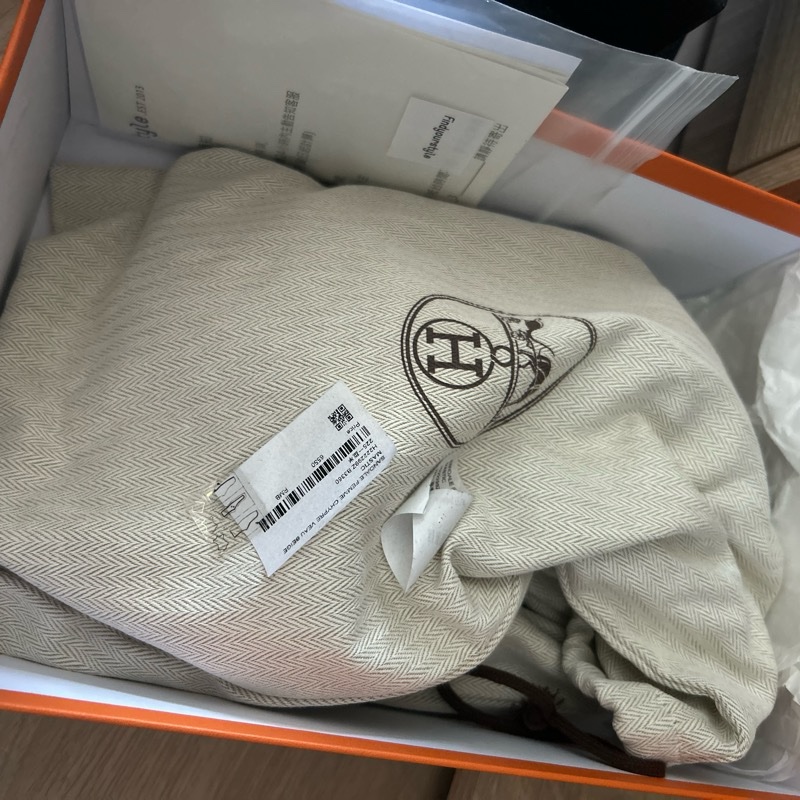 hermes 二舅鞋 奶茶色 36-4