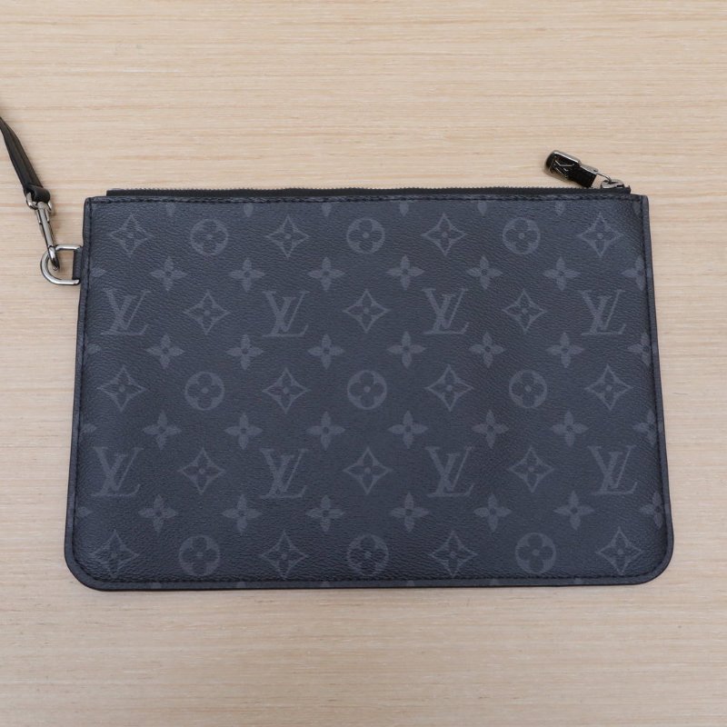 LOUIS VUITTON 黑色PVCCabaslight老花抽繩子母手提包2017肩背包-2