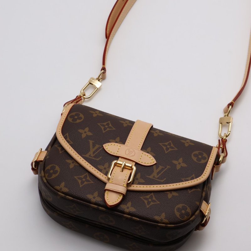 LOUIS VUITTON Saumur BB雙子星馬鞍包-6