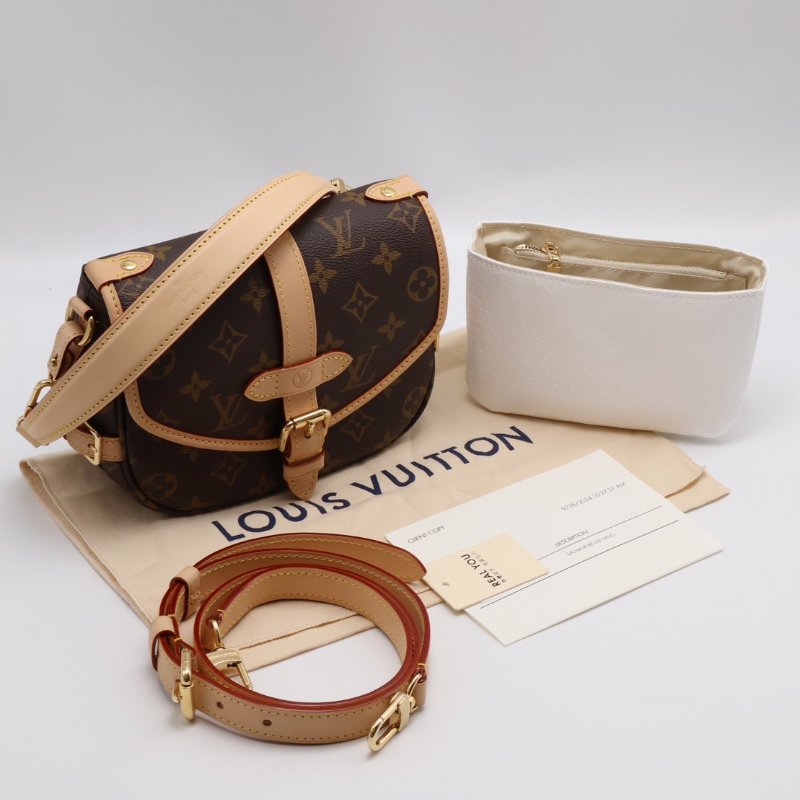 LOUIS VUITTON Saumur BB雙子星馬鞍包-9