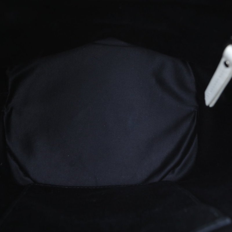 MIU MIU 白色羊皮手提編織水桶包配可拆卸肩帶肩背包-2