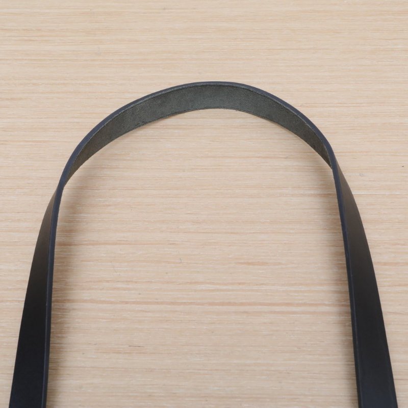 HERMES Herbag3189黑色帆布/Hunter牛皮B刻金扣肩背包-2