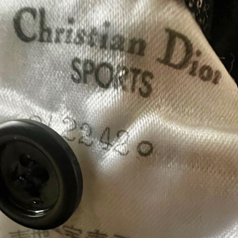 DIOR SPORT中古僅微穿幾次黑色長袖polo衫-12