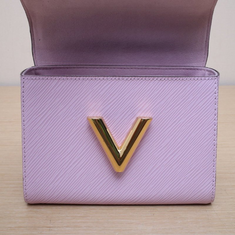 LOUIS VUITTON TWIST小號19EPI水波紋牛皮肩背包-3