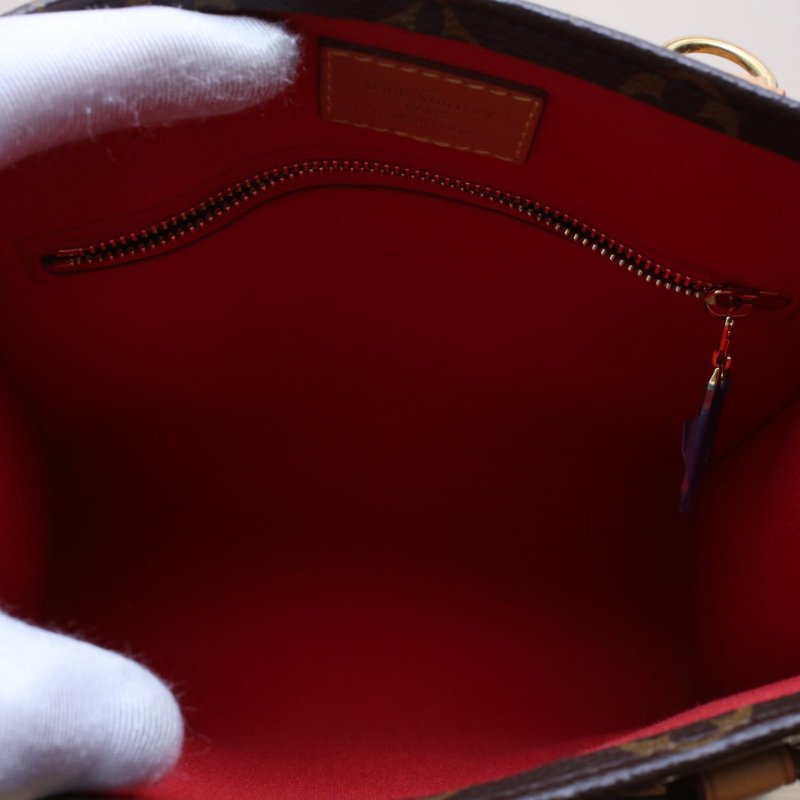 LOUIS VUITTON SACPLAT琴譜包BB21.5老花PVC晶片肩背包-3