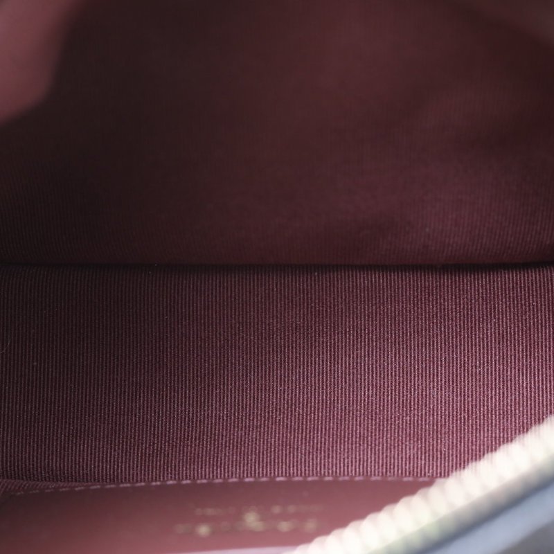 CHANEL 嬉皮HOBO飯盒包25C/16黑色荔枝牛皮鐳射標淺金扣菱格紋皮手柄肩背包-3