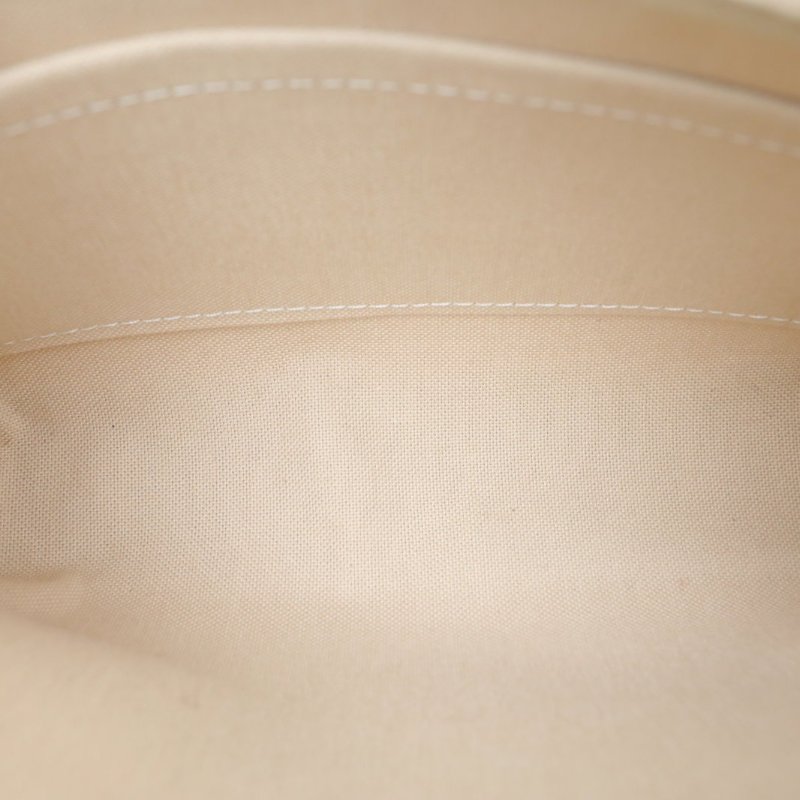 LOUIS VUITTON PochetteAccessoires大麻將包白棋格PVC金扣晶片肩背包-2