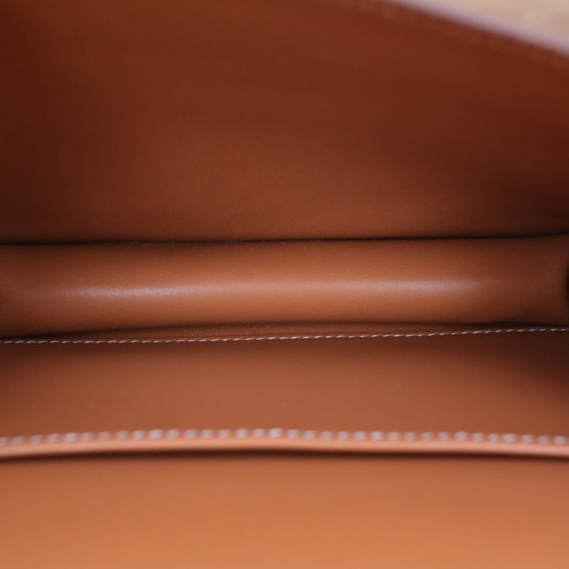 HERMES Constance康康1937金棕色Epsom皮Y刻金扣肩背包-2