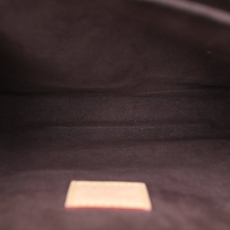 LOUIS VUITTON MetisPochette郵差包老花PVC金扣晶片肩背包-3