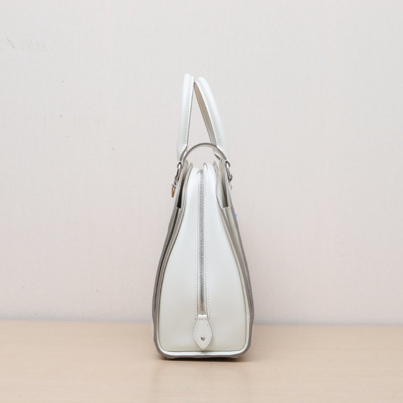 LOUIS VUITTON 白色EPI水波紋牛皮2010LVEPI水波紋PONTNEUF手提醫生包肩背包-4