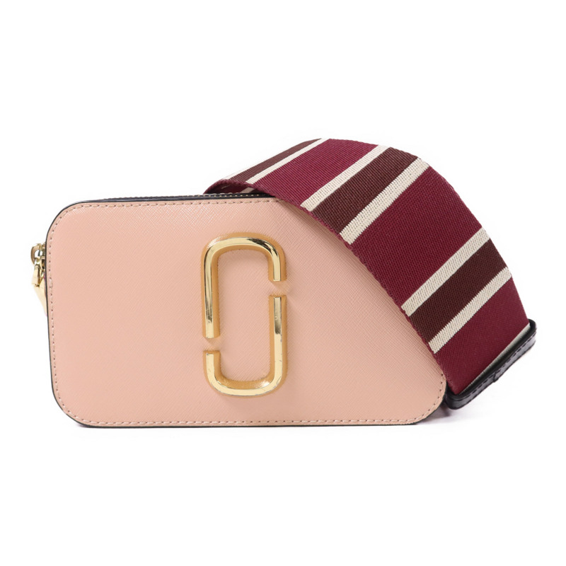 MARC JACOBS 牛皮皮革Snapshot Bag金扣肩背袋-0