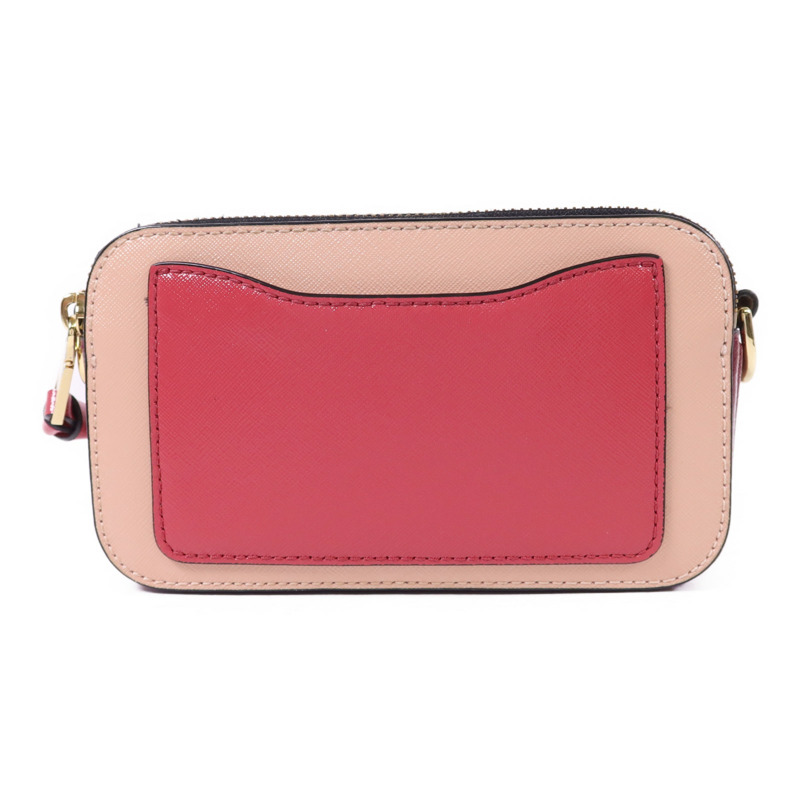 MARC JACOBS 牛皮皮革Snapshot Bag金扣肩背袋-1