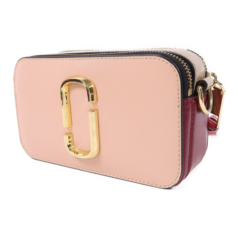 MARC JACOBS 牛皮皮革Snapshot Bag金扣肩背袋-2