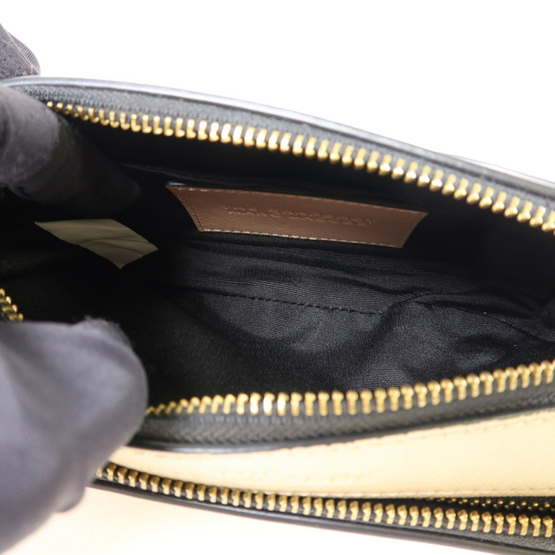 MARC JACOBS 牛皮皮革Snapshot Bag金扣肩背袋-5