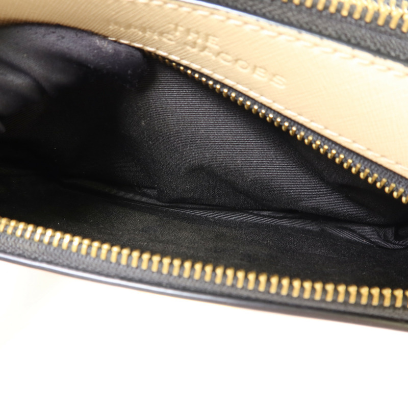 MARC JACOBS 牛皮皮革Snapshot Bag金扣肩背袋-6