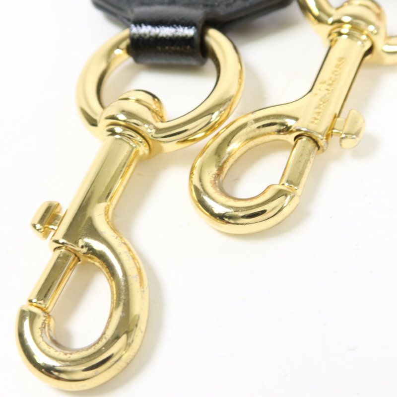 MARC JACOBS 牛皮皮革Snapshot Bag金扣肩背袋-13