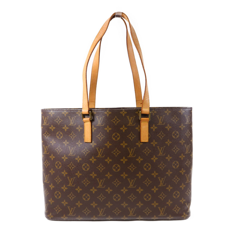 LOUIS VUITTON Monogram Luco Tote Bag金扣肩背袋-0
