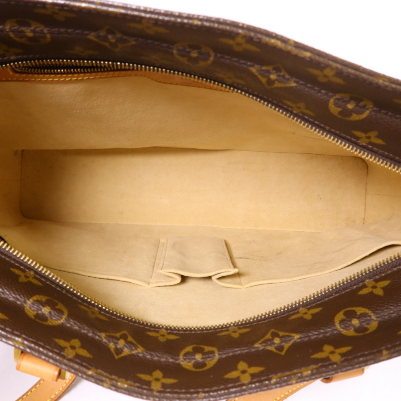 LOUIS VUITTON Monogram Luco Tote Bag金扣肩背袋-5
