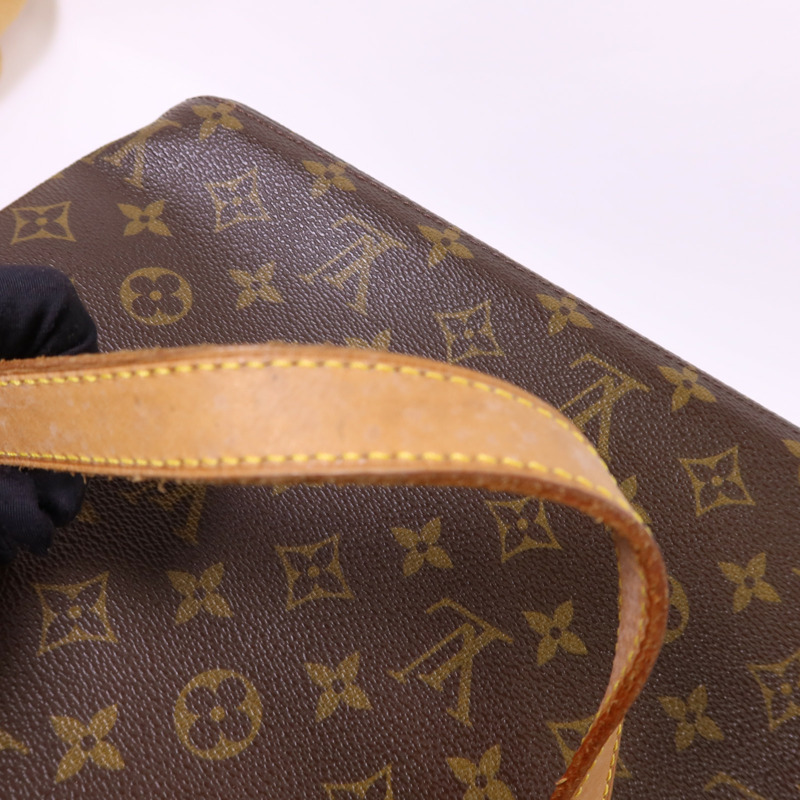LOUIS VUITTON Monogram Luco Tote Bag金扣肩背袋-17
