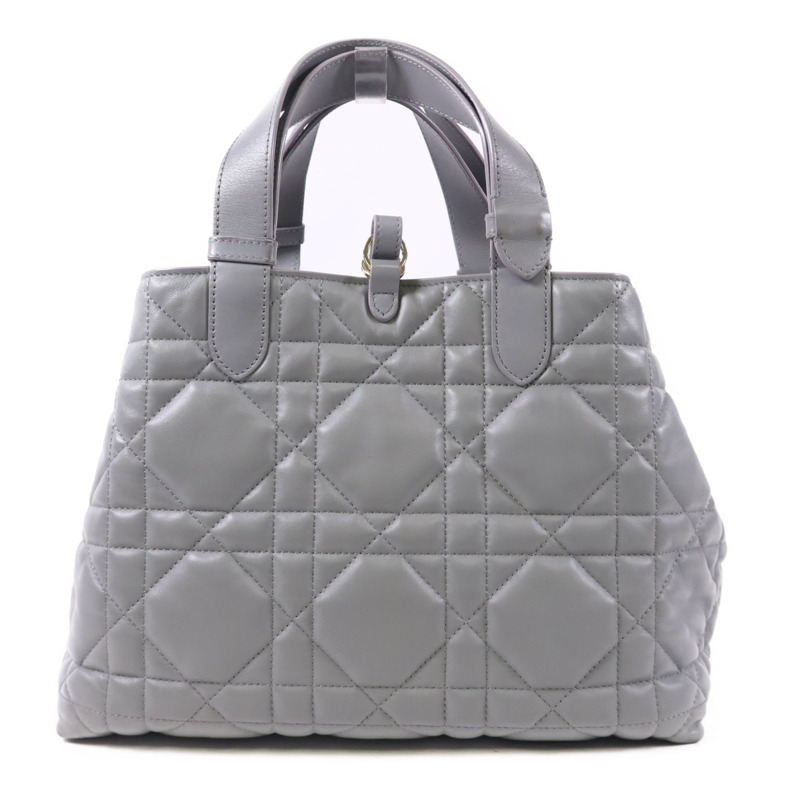 Dior 牛皮皮革Toujours Medium金扣手挽袋-1