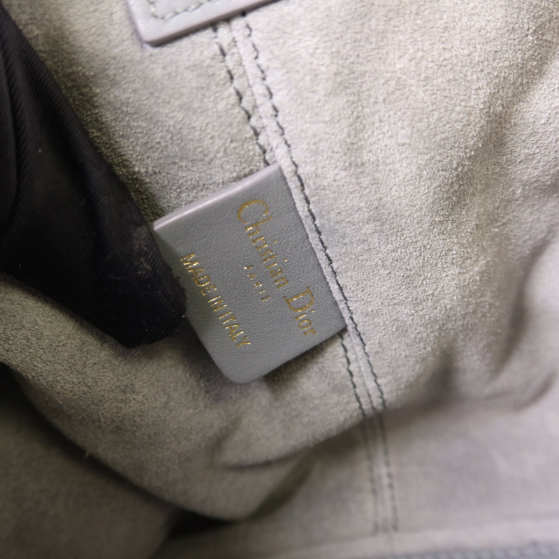 Dior 牛皮皮革Toujours Medium金扣手挽袋-6