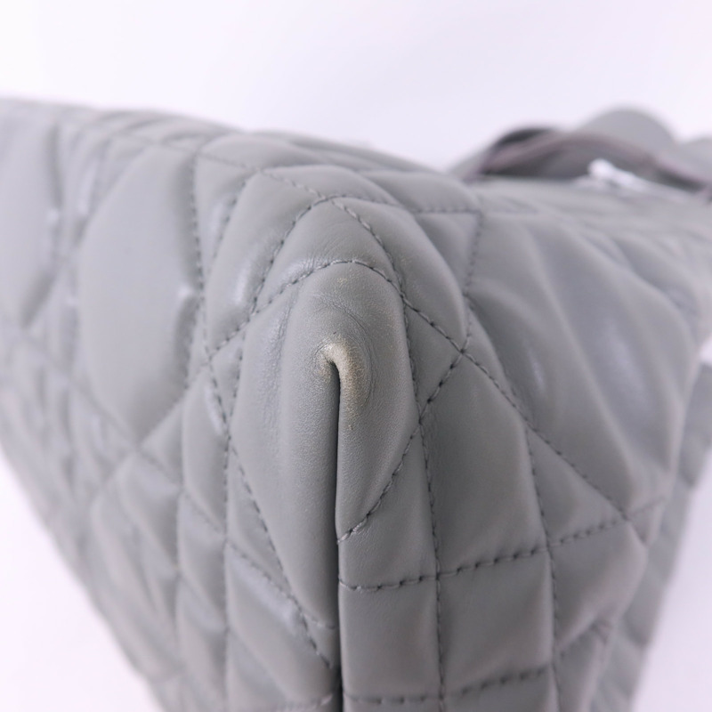 Dior 牛皮皮革Toujours Medium金扣手挽袋-12