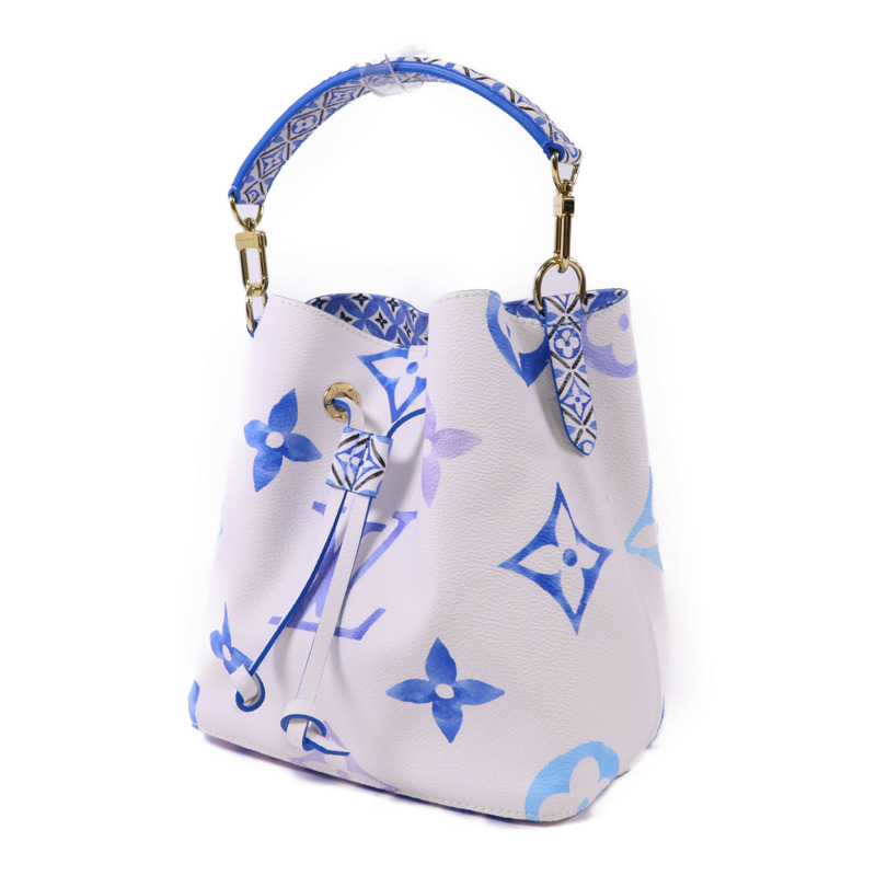 LOUIS VUITTON Monogram Watercolor By The Pool Neo Noe BB金扣手挽肩背兩用袋-2