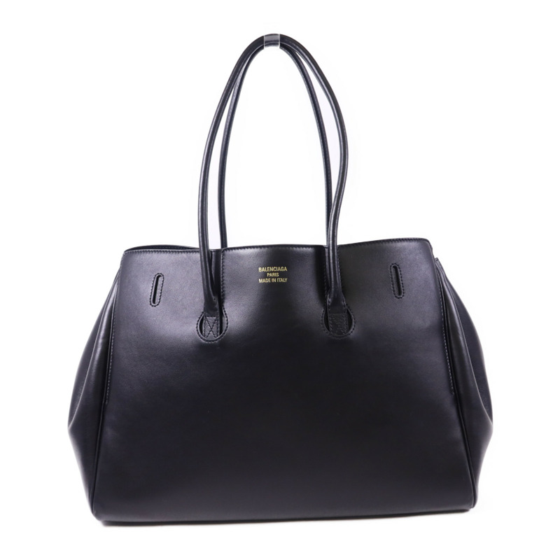 BALENCIAGA 牛皮皮革Bel Air金扣肩背袋-1